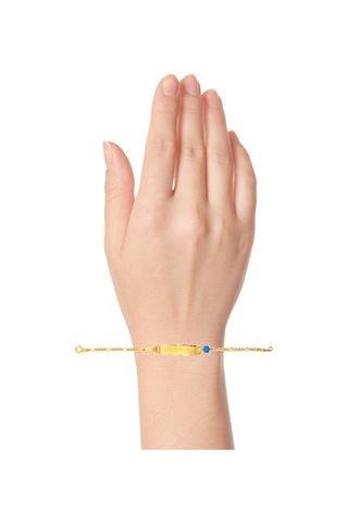 Cigold Taşlı Çocuk Bileklik 14 Ayar Altın 1.50 Gr Oa-c11303029262 Renkli Çok Renkli