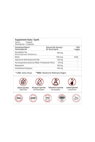 Validus Dracobelle Nu 200 Mg 60 Kapsül