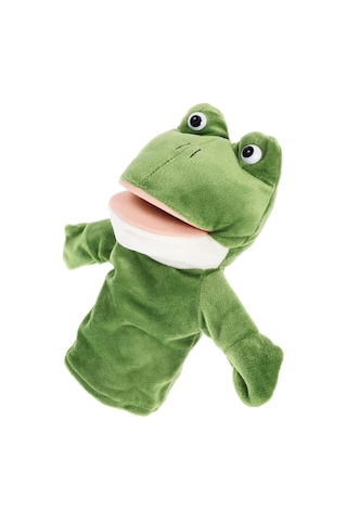 Kurbağa El Kuklası Yeşil