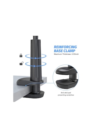 Hobimtek Esnek Yatak Masa Vb Telefon Tutucu 3,5 6,5 İnç Arası