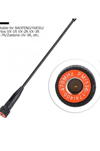 Tkstar Kalitesi İle Esnek Sma Erkek Dual Band Vhf/uhf Tkstar Telsiz Anten