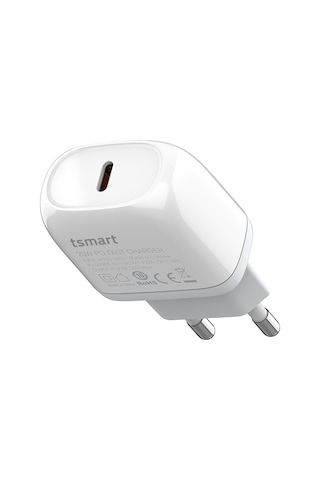 Tsmart TS-PDE20 Type-C PD 20 W Seyahat Hızlı Şarj Cihazı