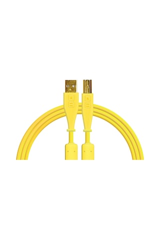 Chroma Cables Usb-a To B - 1.5mt Straight Yellow