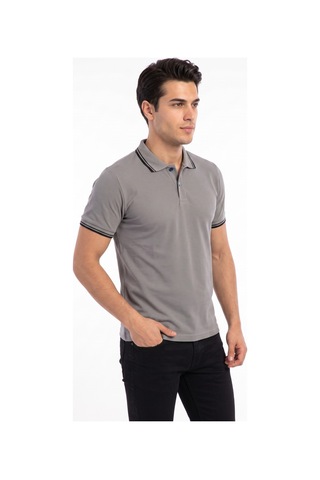 Baglan Erkek Gri Polo Yaka Tişört Ldb Bgl-st04907