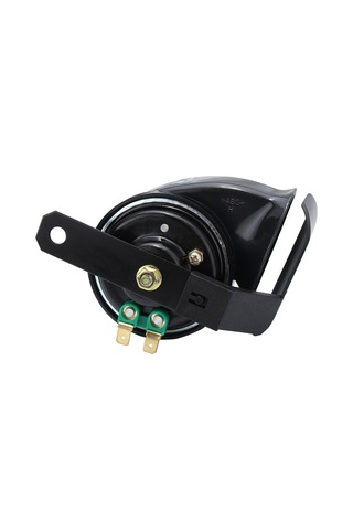 Springsun 12v Universal Su Geçirmez Salyangoz Klarnet - 130db Yüksek Ses, Abs+metal, Motosiklet-kamyon-araç Uyumlu, Siyah