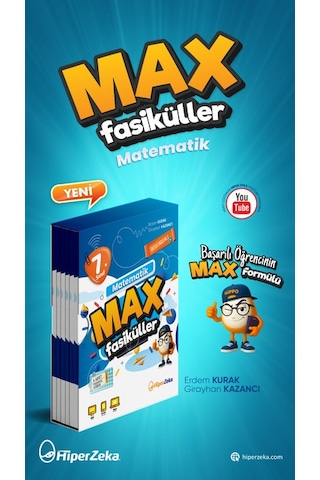 2026 7. Sınıf Matematik Max Fasiküller| Erdem Kurak & Girayhan Kazancı