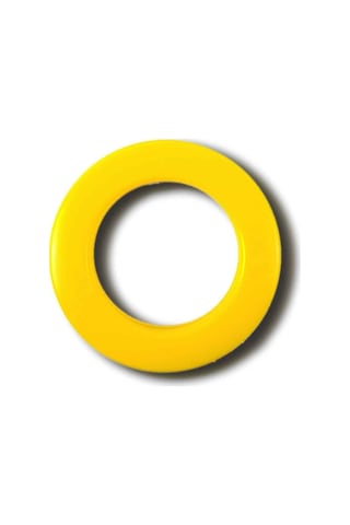 Alesta Home Sarı Plastik Yuvarlak 10'Lu Perde Kapsülü 42 Mm