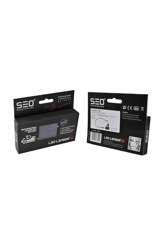 Şarj Edilebilir 880 Mah Seo Pil Siyah - Beyaz
