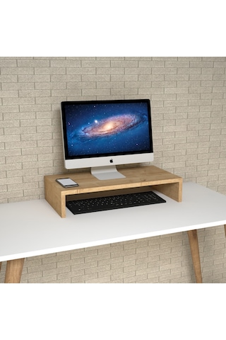 Emkawood Marry Safir Monitör Yükseltici Laptop Standı