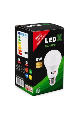 Ledx Al-ll12-48v E27 Duy 12v 48v Arası 850 Lümen 9w 6500k Beyaz Led Ampul