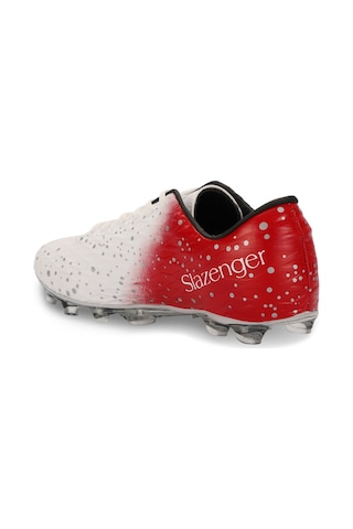 Slazenger HANIA KRP Çocuk Halı Saha Beyaz - Kırmızı Futbol Ayakkabısı