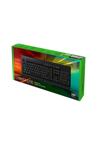 Razer Cynosa Lite RZ03-02742100-R3L1 Usb Kablolu Aydınlatmalı Türkçe Q Klavye