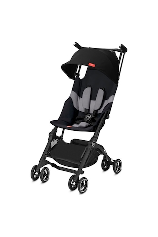 Cybex Gb Pockit Plus Dünyanın En Küçük Katlanan Kabin Boy Bebek Arabası - Velvet Black