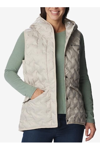 Columbia Columbıa Wk8716 Delta Rıdge Iı Down Hooded Vest Beyaz