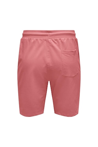 Only & Sons Erkek Onsneıl Belden Bağlamalı Pamuk Şort 22015623 Gül Kurusu Gülkurusu