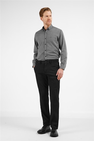 İmza Siyah Yan Cep Casual Comfort Fit Pamuklu Chino Pantolon 1003255171 Siyah
