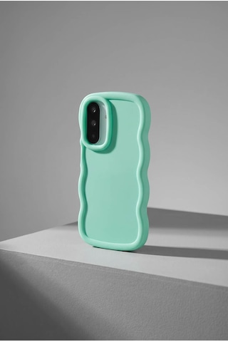 Samsung Galaxy A26 5g Uyumlu Dalgalı Tasarım Kamera Korumalı Mat Silikon Kılıf-54159