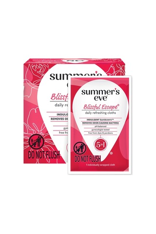 Summers Eve Blissful Escape Özel Bölge Temizlik Mendili 16 Adet