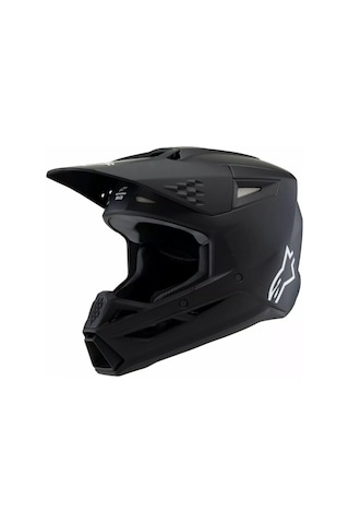 Alpinestars Sm3 Youth Off-road Çocuk Genç Motosiklet Kaskı Mat Siyah