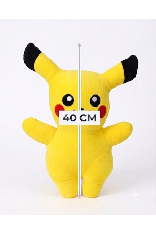 40cm Pikachu Oyuncak Pikaçu Peluş Oyuncak Pikachu Peluş Oyuncak Sarı