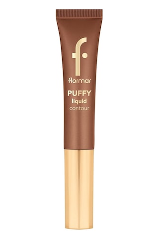 Flormar Puffy Liquid Hafif Yapılı &amp Sünger Aplikatörlü Likit Kontür- 002 Hot Chclate -8682536093828