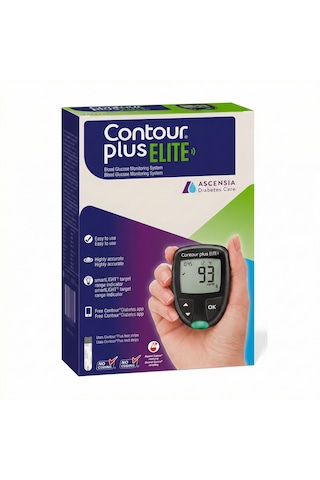 Ascensia Contour Plus Elıte Şeker Ölçüm Cihazı