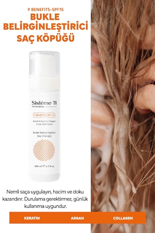 Sisteme 11 Bukle Belirginleştirici Köpük 200 Ml