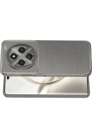 Cosmotex Newface Tecno Spark 30c Kılıf Auto Focus Karbon Kapak - Gri
