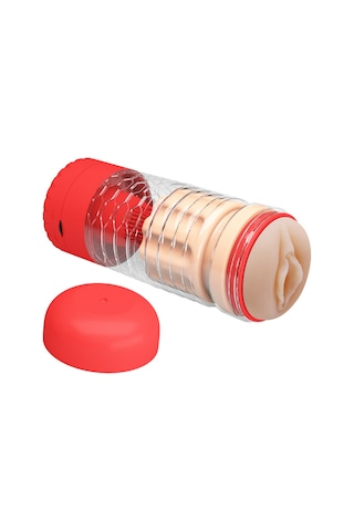 Odins Shop Dil Uyarım Titreşimli Realistik Suni Vajina Erkek Mastürbatör K