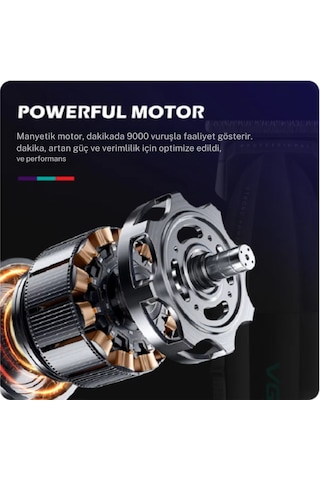 Vgr V-906 DLC T-Blade 9000 Rpm Tıraş Makinesi