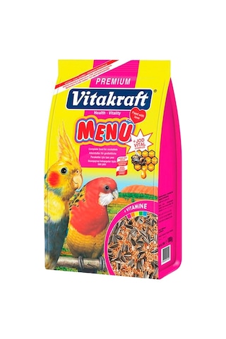 Vitakraft Menü Paraket Yemi 1 KG 5 Adet