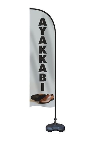 Ayakkabı Yelken Bayrak Takımı Tek Ebat