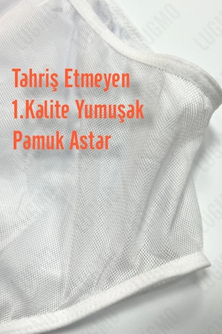 Lugmo Erkek Deniz Şortu Cepli Pamuklu Su Yitici Astarlı Parçalı Mavili Bs-243 Mavi