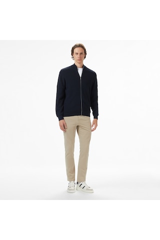 Nautica Erkek Lacivert Classic Fit Hırka Düz S57306t Lacivert