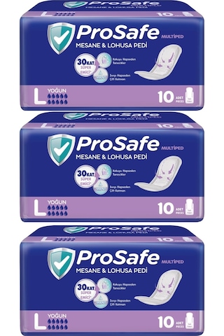 Prosafe Mesane & Lohusa Pedi L 3 x 10'lu