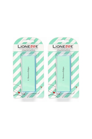 Lionesse 4 Aşamalı Tırnak Parlatıcı Törpü 2 Adet