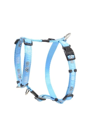 Rogz Fancy Dress Tuig M Turq Paw Göğüs Tasması Açık Pembe