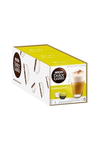 Nescafe Dolce Gusto Cappuccino Kapsül Kahve 3 x 16'lı