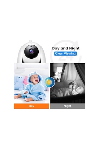 Full Hd Sesli Hareketli Kablosuz Bebek Kamerası Wi-fi Wireless Ba