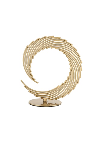 Begüsa Bakü Metal Aksesuar Biblo 25 Cm Eskitme