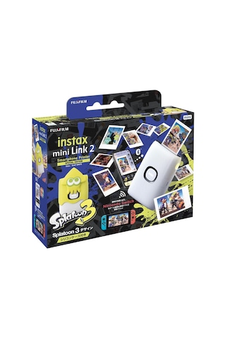 Fujifilm Instax Mini Link 2 Splatoon 3 Bundle Edition Portatif Fotoğraf Yazıcısı