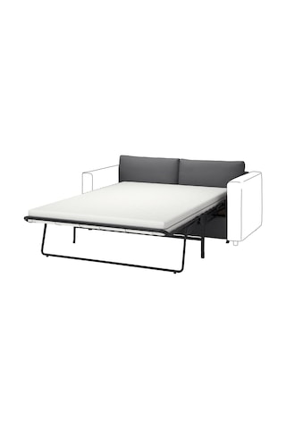 Ikea Gri Konforlu Kanepe - 2'li Yataklı Kanepe Ünitesi Kılıfı