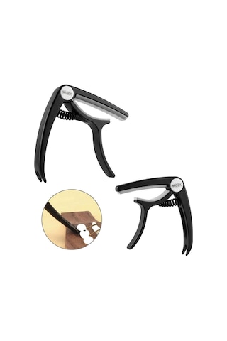 Lastvoice Midex Lct-90bk-50x Kapo 50'li Toptan Capo Gitar Bağlama