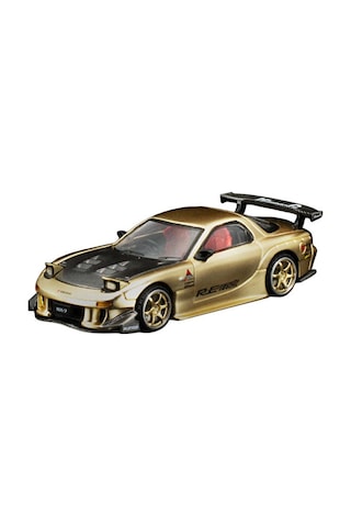 Pop Race Mazda Rx-7 Fd3s Re-amemiya Tde 2026 Gold Pr640512 1/64 Model Araba