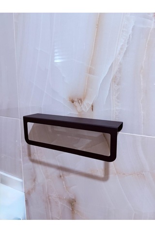 Metal Siyah Havluluk Modern Paslanmaz Çelik Havluluk
