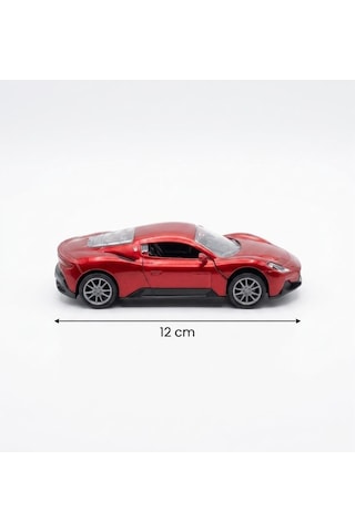 Maserati Mc20 Çek-bırak Model Araba - Açılır Kanat Kapı - 1:24 Ölçekli Metal Oyuncak Araç