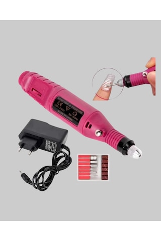 Profesyonel Tırnak Matkap Makinesi Usb Şarjlı, Ayarlanabilir Hız, Düşük Titreşimli Ve Sessiz Çalış