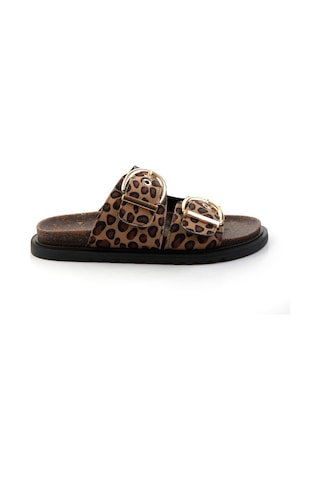 Bambi Leopar Kadın Terlik K04688002872 Leopar