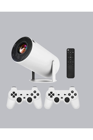 4k Wi-fi 6 Projeksiyon Cihazı - 10.000+ Oyun Desteği, Kablosuz Bağlantı Ve Çoklu Giriş Portları