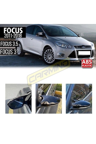 Ford Focus 3 Batman Yarasa Ayna Kapağı Piano Black 2011-2018